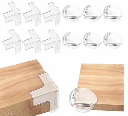 Baby Safety Silicone Protector Table Corner Edge Protection Cover